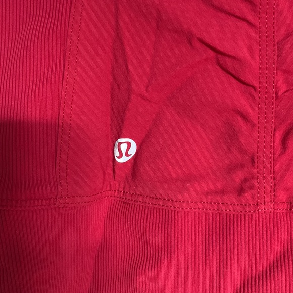 Red Lululemon Studio Dance Jacket - Picture 4 of 6